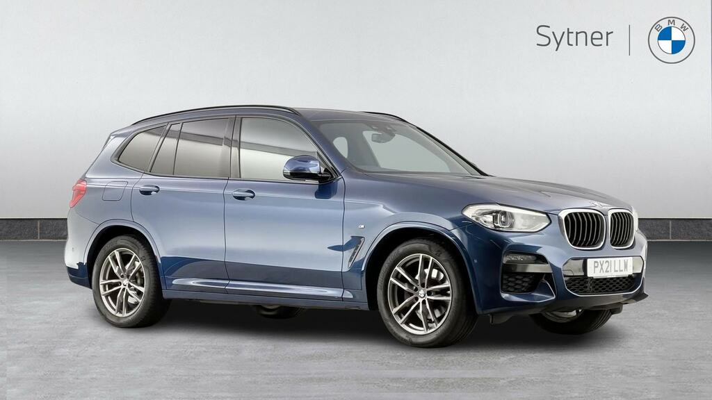 BMW X3 Xdrive20d M Sport Step Blue