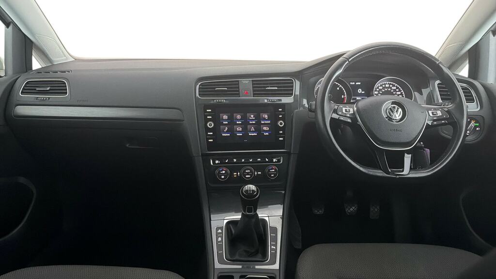 Volkswagen Golf 1.6 Tdi Match Edition White #6