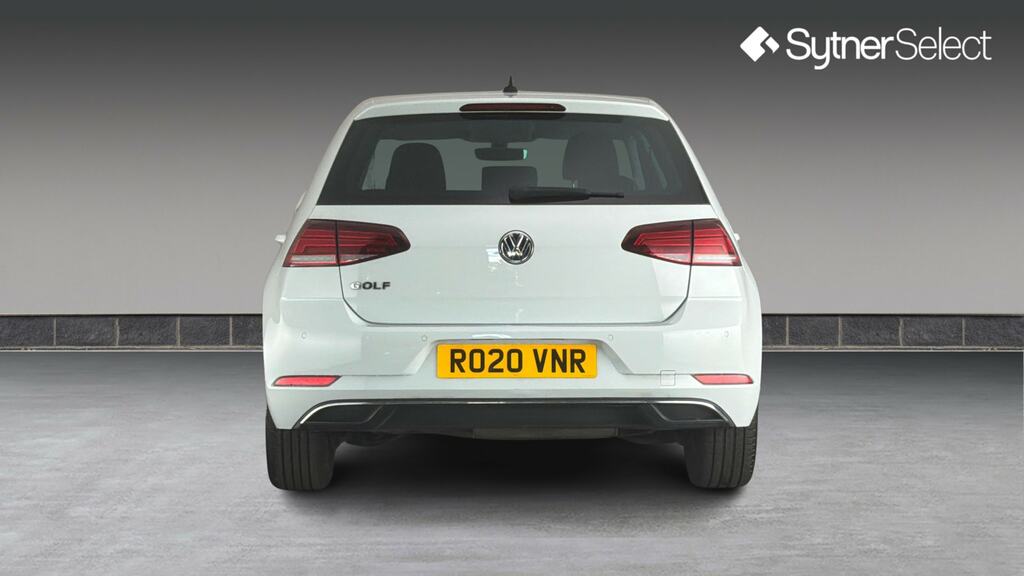 Volkswagen Golf 1.6 Tdi Match Edition White #5