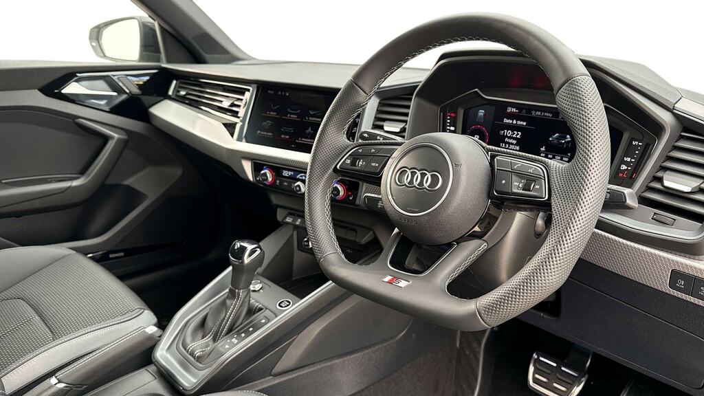 Audi A1 35 Tfsi Black Edition S Tronic Tech Pack Pro CX26HRF Silver #6