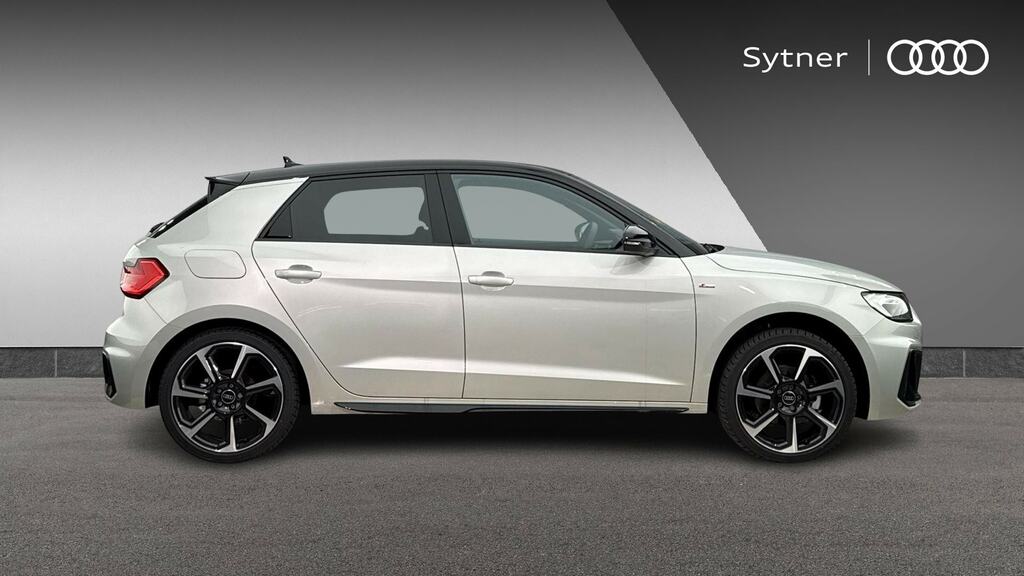 Audi A1 35 Tfsi Black Edition S Tronic Tech Pack Pro CX26HRF Silver #4