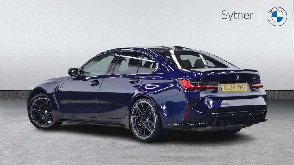 BMW M3 M3 Xdrive Competition M Step DL24HWG Blue #2