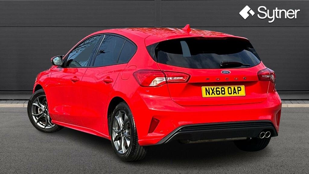 Ford Focus 1.0 Ecoboost 125 St-line NX68OAP Red #2