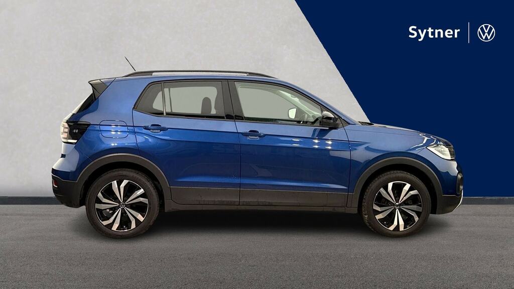 Volkswagen T-Cross 1.0 Tsi 110 Black Edition Dsg CX73HZK Blue #4