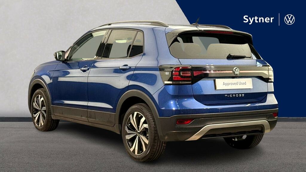 Volkswagen T-Cross 1.0 Tsi 110 Black Edition Dsg CX73HZK Blue #3