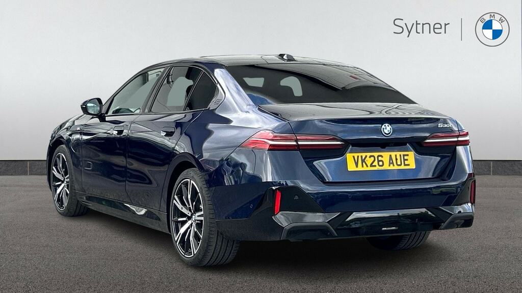 BMW 5 Series 530E M Sport Tech Plus VK26AUE Blue #2