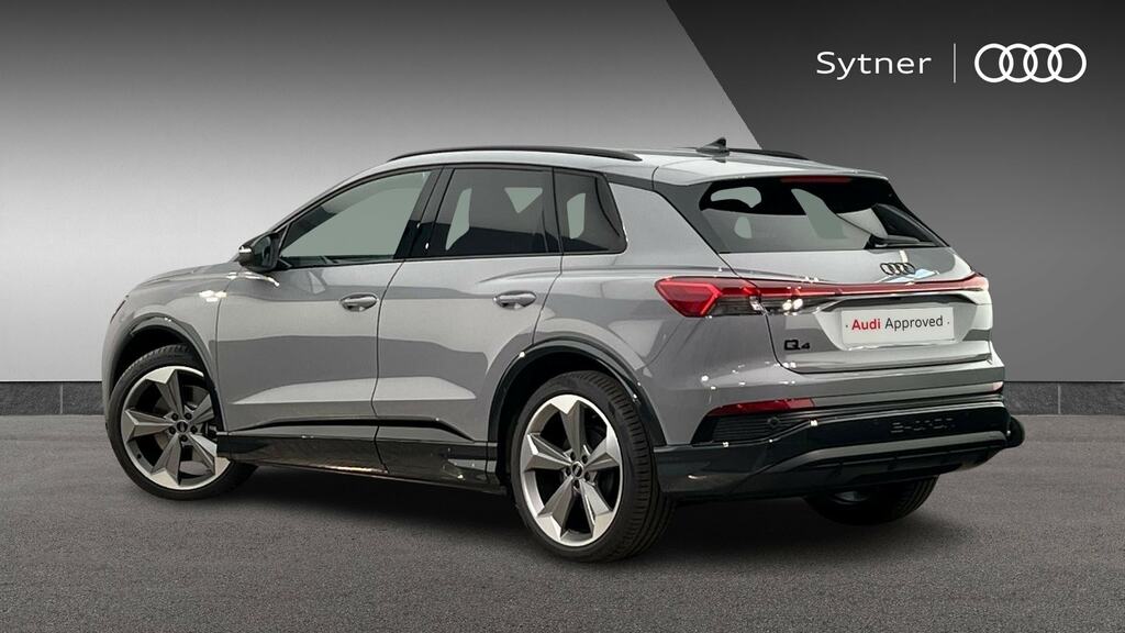 Audi Q4 E Tron 150Kw 40 63Kwh Black Edition Tech Pack CX26HSU Grey #3