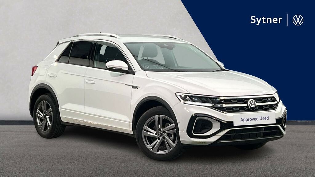 Volkswagen T-Roc 1.5 Tsi R-line Dsg White