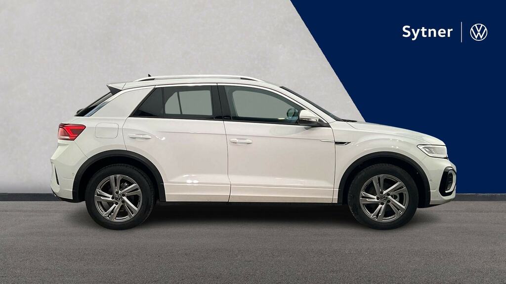 Volkswagen T-Roc 1.5 Tsi R-line Dsg CX26LFZ White #4