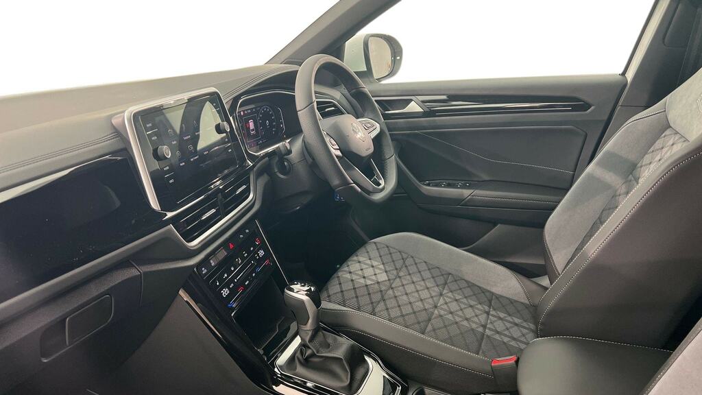Volkswagen T-Roc 1.5 Tsi R-line Dsg CX26LFZ White #2