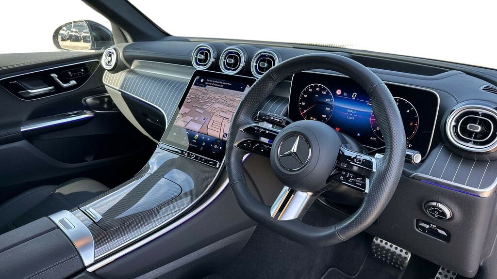 Mercedes-Benz GLC Class Glc 300D 4Matic Amg Line Premium 9G-tronic KX25UZB Black #3