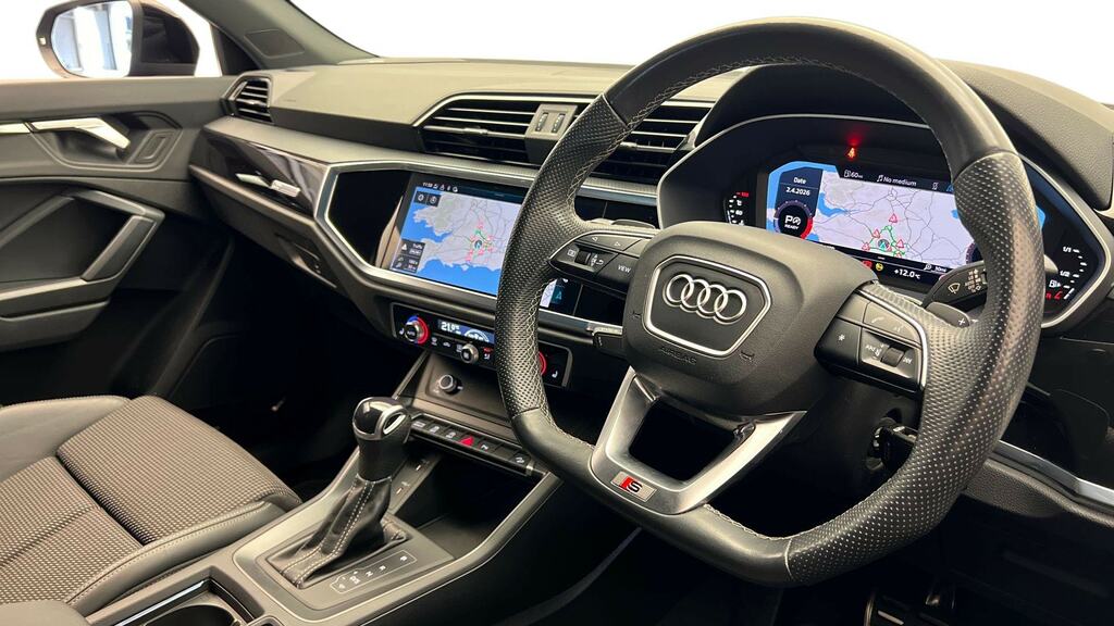 Audi Q3 35 Tfsi Black Edition S Tronic Cs Pack RJ23MXE Blue #6