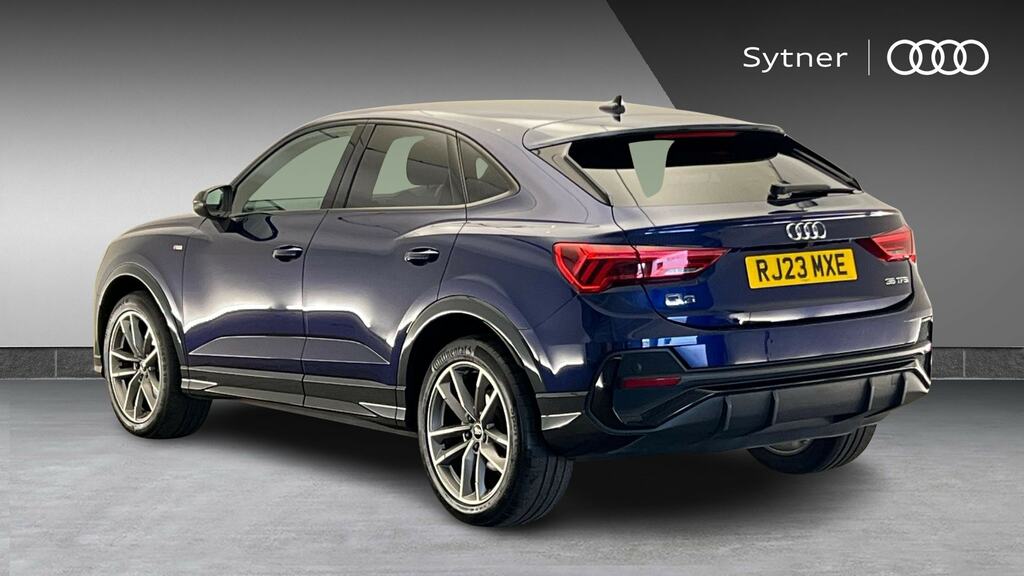 Audi Q3 35 Tfsi Black Edition S Tronic Cs Pack RJ23MXE Blue #3