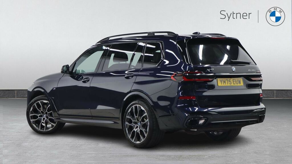 BMW X7 Xdrive40d Mht M Sport Step YH75EUW Black #2
