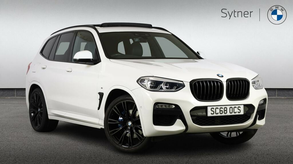 BMW X3 Xdrive20d M Sport Step White