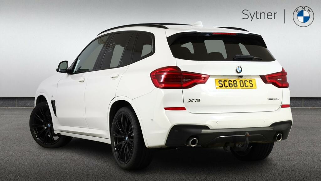 BMW X3 Xdrive20d M Sport Step SC68OCS White #2