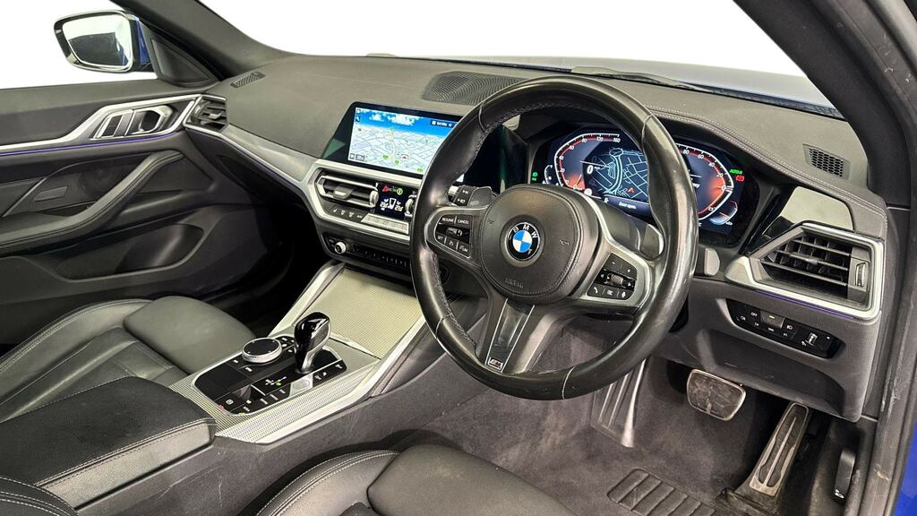 BMW 4 Series Gran Coupe 420I M Sport Step Pro Pack AE23OFP Blue #6