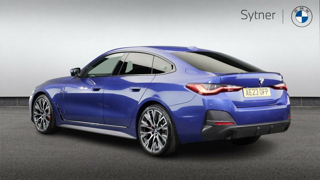 BMW 4 Series Gran Coupe 420I M Sport Step Pro Pack AE23OFP Blue #2