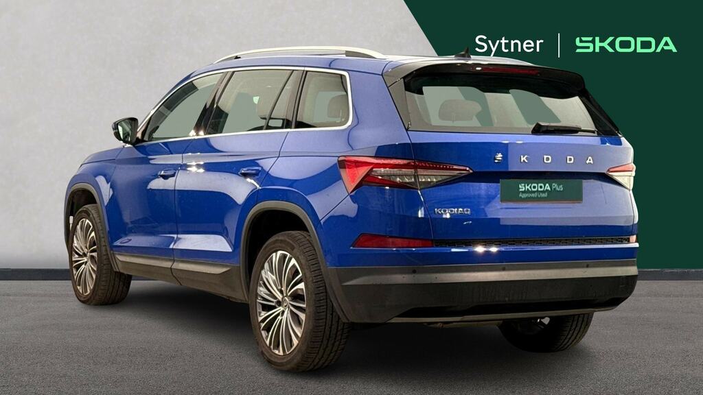 Skoda Kodiaq 2.0 Tdi Se L Executive Dsg 7 Seat CY23DKU Blue #3