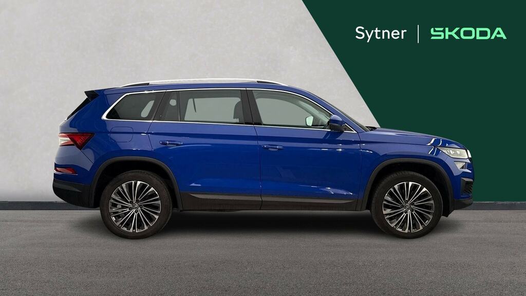 Skoda Kodiaq 2.0 Tdi Se L Executive Dsg 7 Seat CY23DKU Blue #4