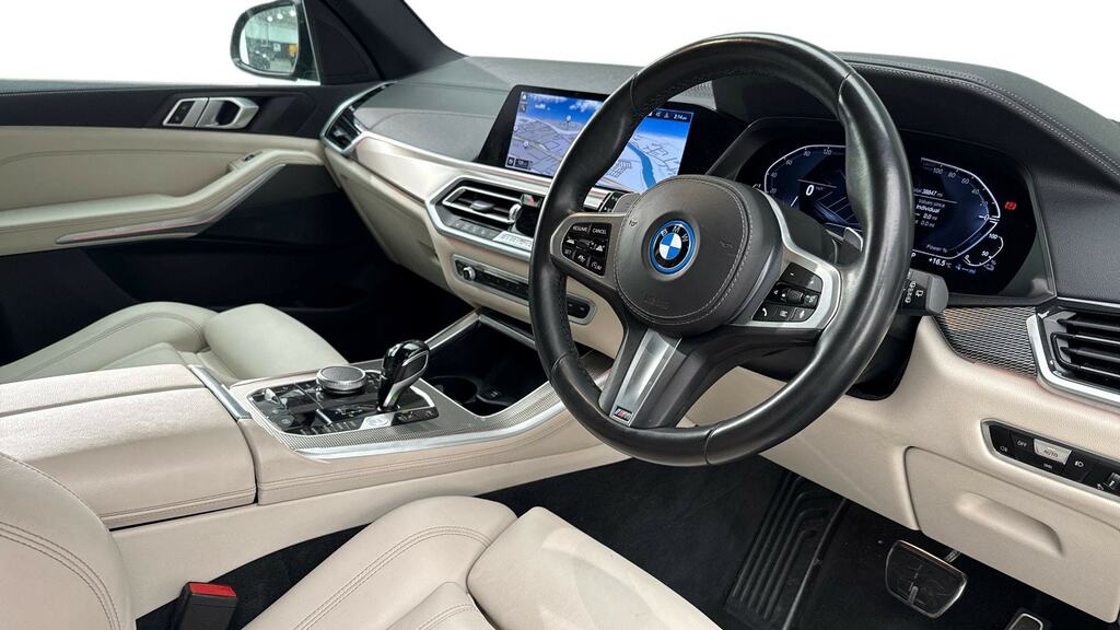 BMW X5 Xdrive45e M Sport Techpro Pk MC22BZN Black #6