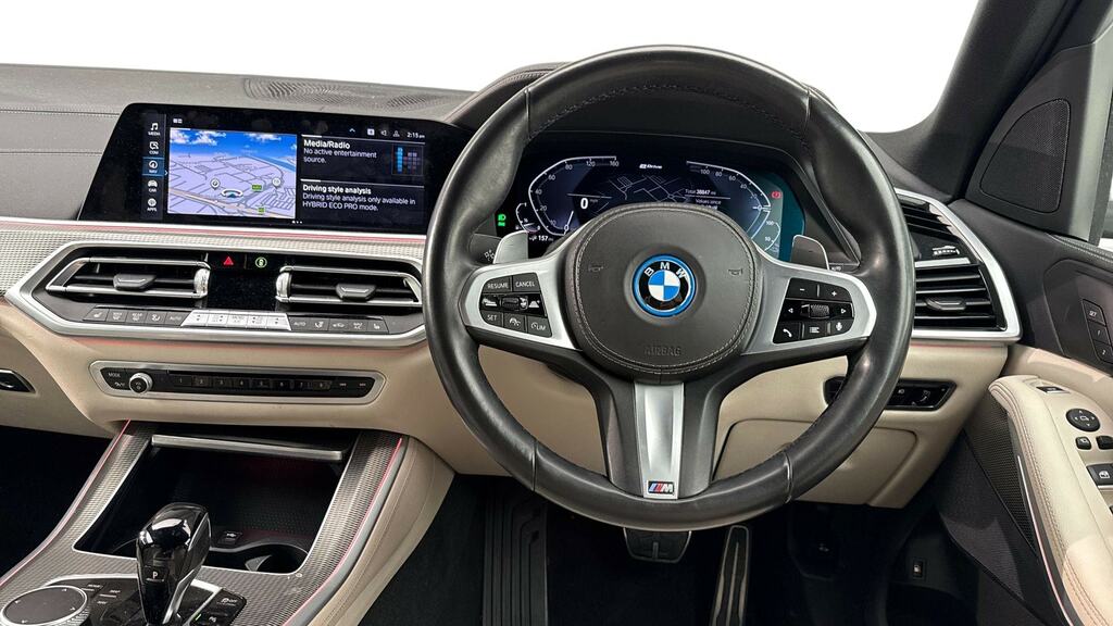 BMW X5 Xdrive45e M Sport Techpro Pk MC22BZN Black #5