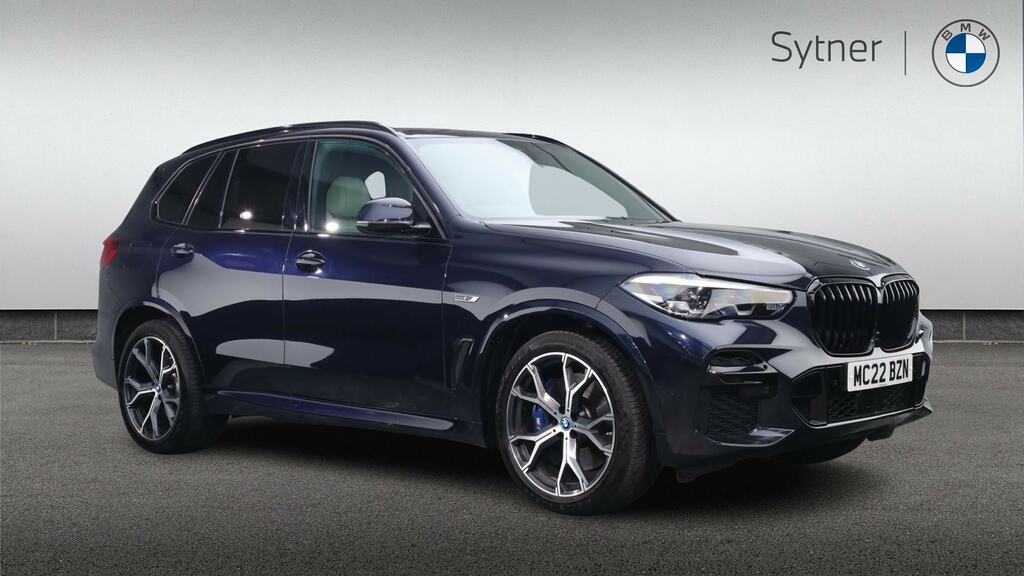 BMW X5 Xdrive45e M Sport Techpro Pk Black