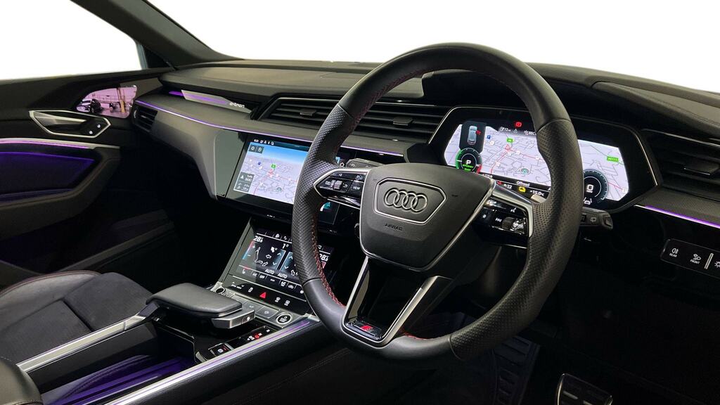 Audi Q8 e tron 300Kw 55 Quattro 114Kwh Launch Edition KK23SXP Black #6