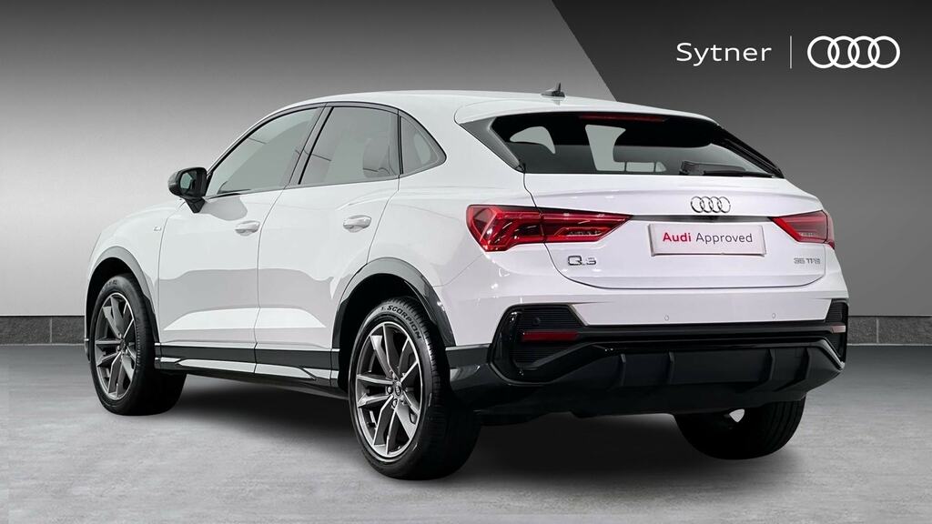 Audi Q3 35 Tfsi Black Edition S Tronic FL23NKX White #3
