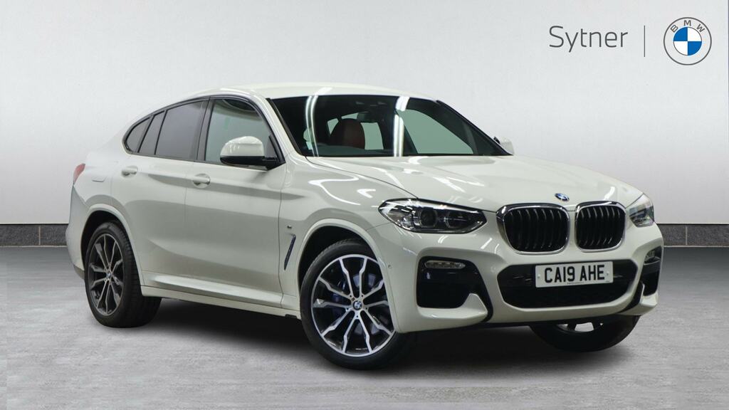 BMW X4 Xdrive20d M Sport Step Plus Pack White