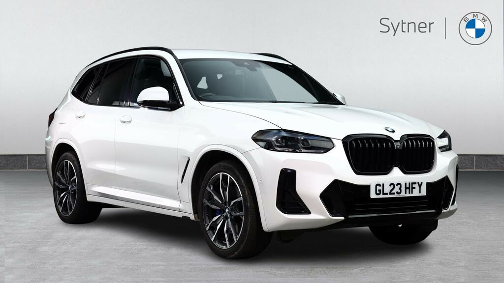 BMW X3 Xdrive20d Mht M Sport Step Pro Pack White
