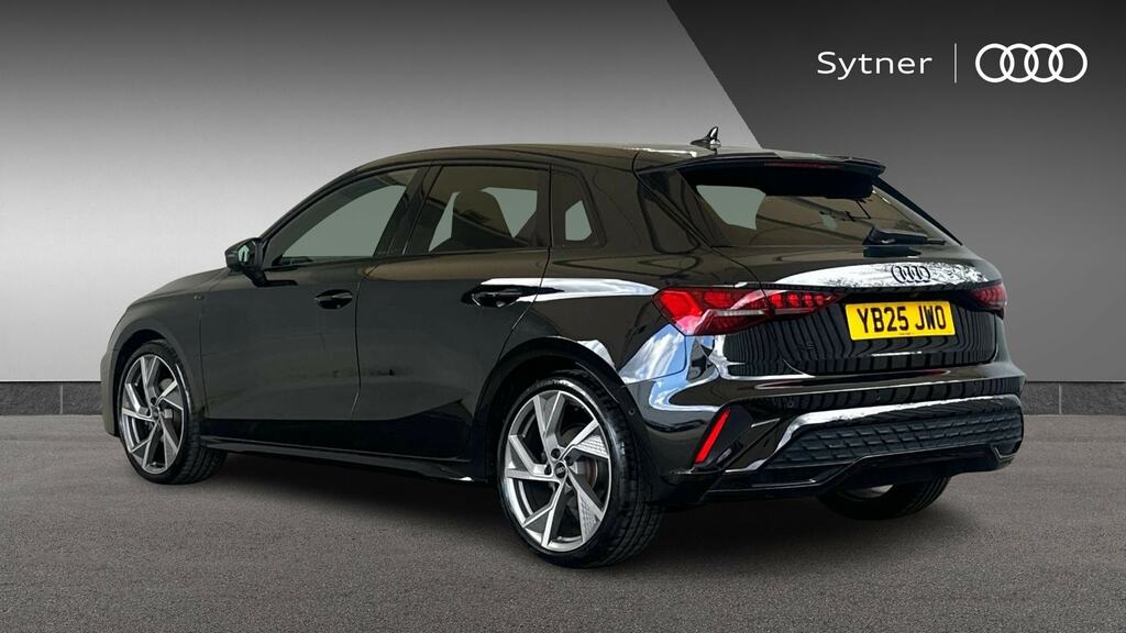 Audi A3 35 Tfsi Black Edition S Tronic Tech Pack YB25JWO Black #3