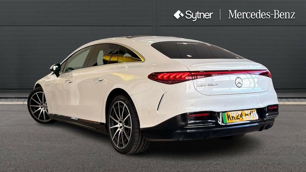 Mercedes-Benz EQS Eqs 450 245Kw Amg Line Premium 108Kwh KK24HXH White #2