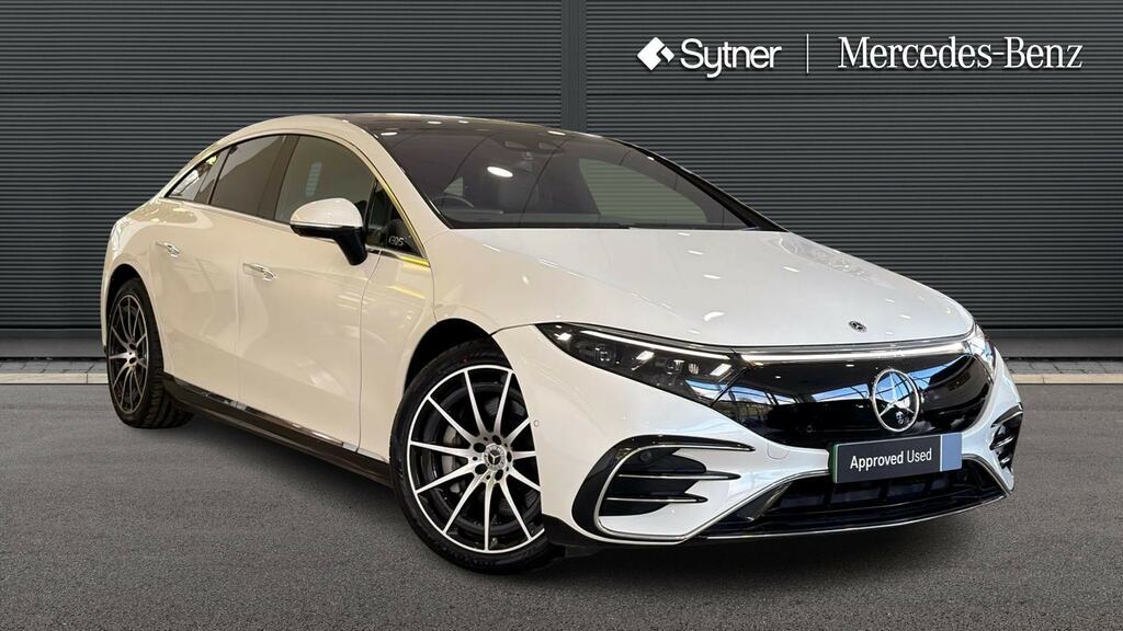 Mercedes-Benz EQS Eqs 450 245Kw Amg Line Premium 108Kwh White