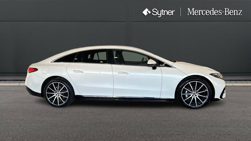Mercedes-Benz EQS Eqs 450 245Kw Amg Line Premium 108Kwh KK24HXH White #4