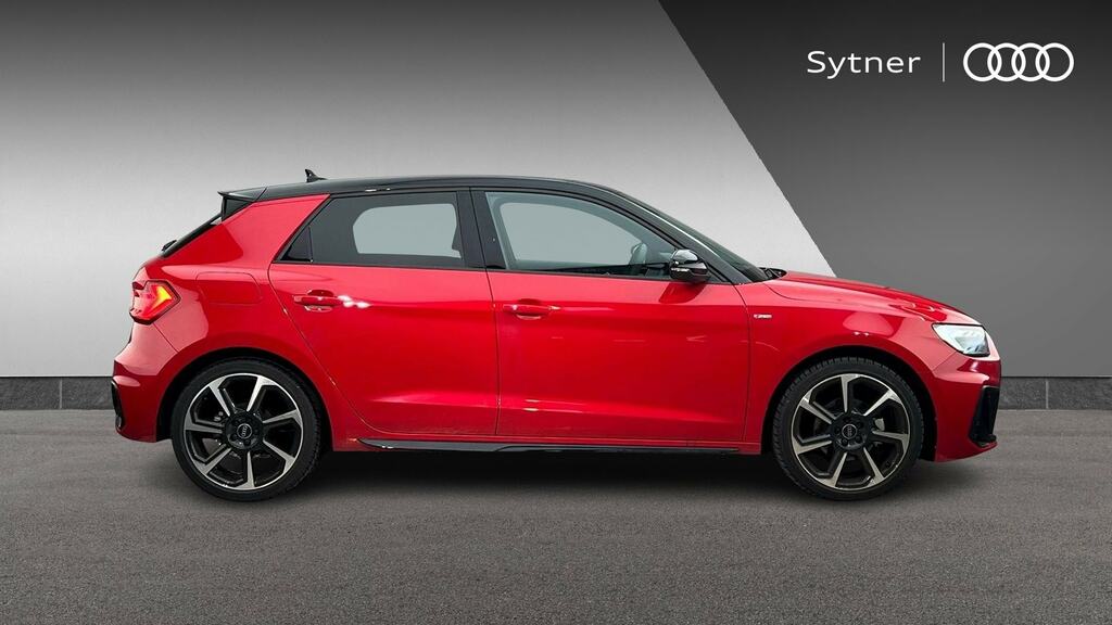 Audi A1 30 Tfsi Black Edition S Tronic Tech Pack CX75HHF Red #4