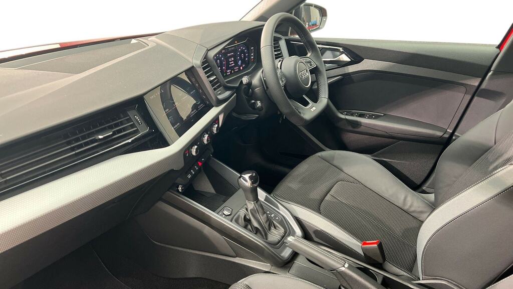 Audi A1 30 Tfsi Black Edition S Tronic Tech Pack CX75HHF Red #2