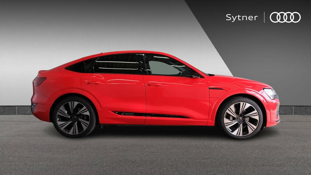 Audi Q8 e tron 300Kw 55 Quattro 114Kwh Vorsprung YB23VKN Red #4