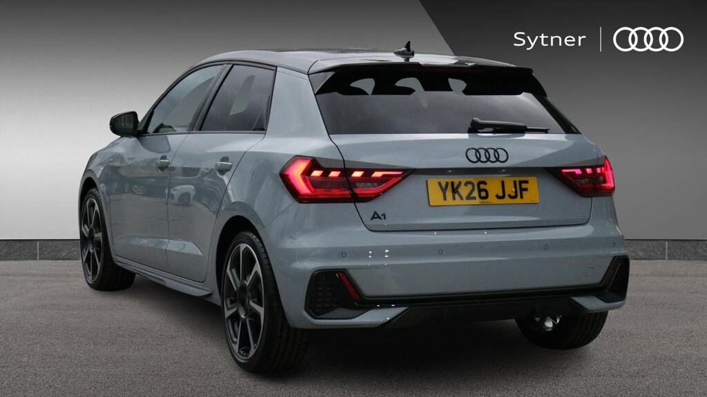 Audi A1 35 Tfsi Black Edition S Tronic YK26JJF Grey #3