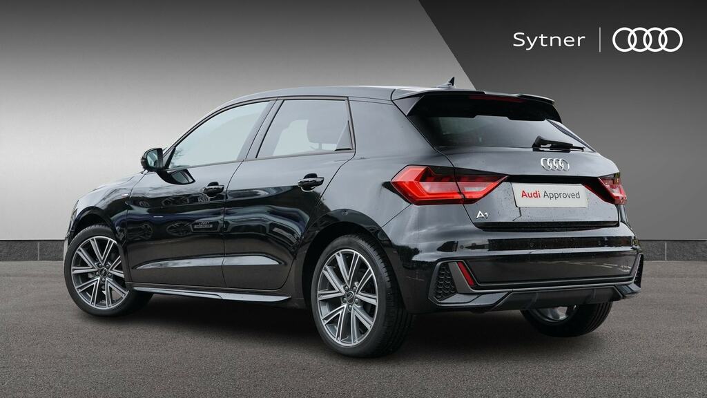 Audi A1 35 Tfsi S Line S Tronic YH26ONO Black #3
