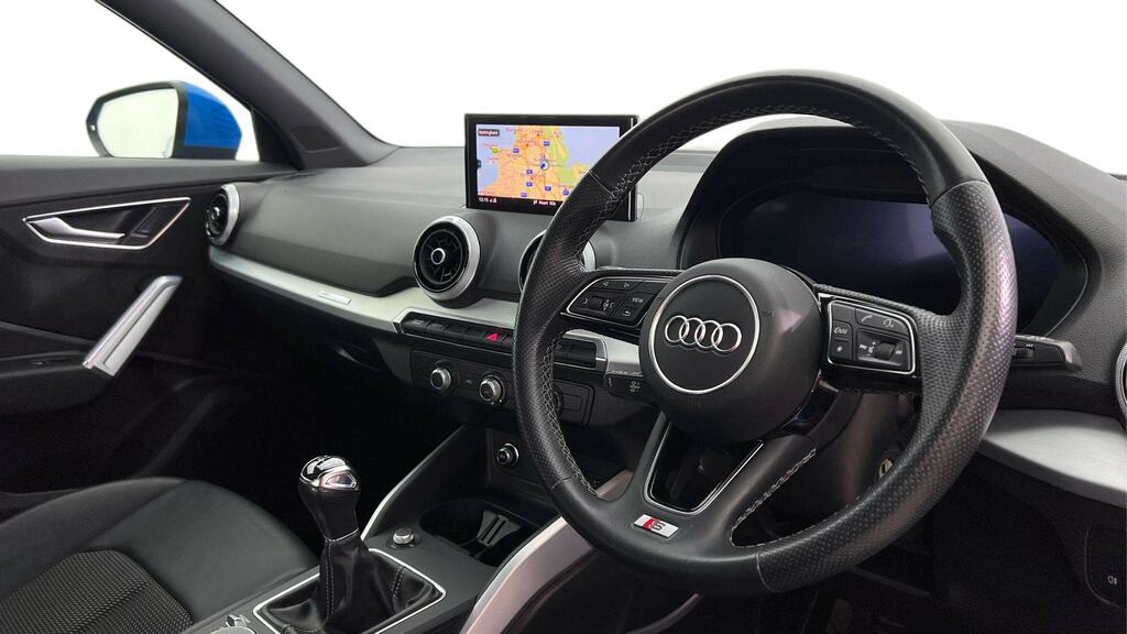 Audi Q2 30 Tfsi S Line FG22HWR Blue #6