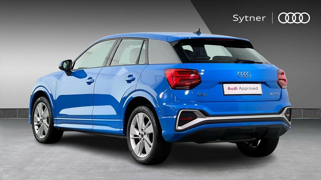 Audi Q2 30 Tfsi S Line FG22HWR Blue #3