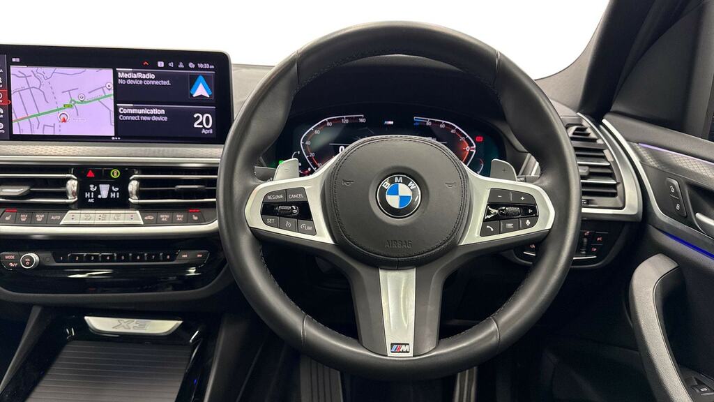 BMW X3 Xdrive20d Mht M Sport Step Pro Pack BP73ZZK Black #5