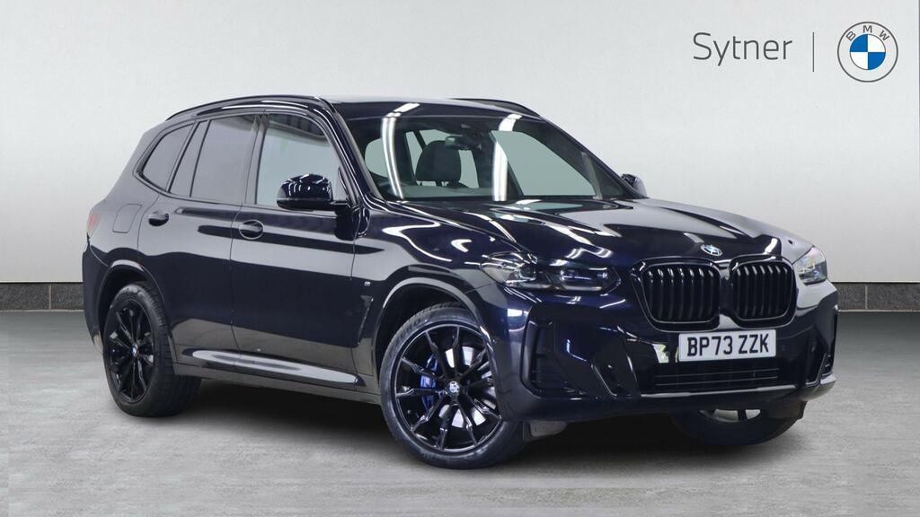 BMW X3 Xdrive20d Mht M Sport Step Pro Pack Black