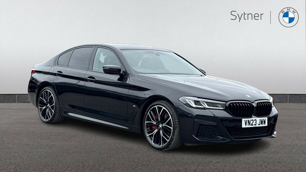 BMW 5 Series 520D Mht M Sport Step Pro Pack Black