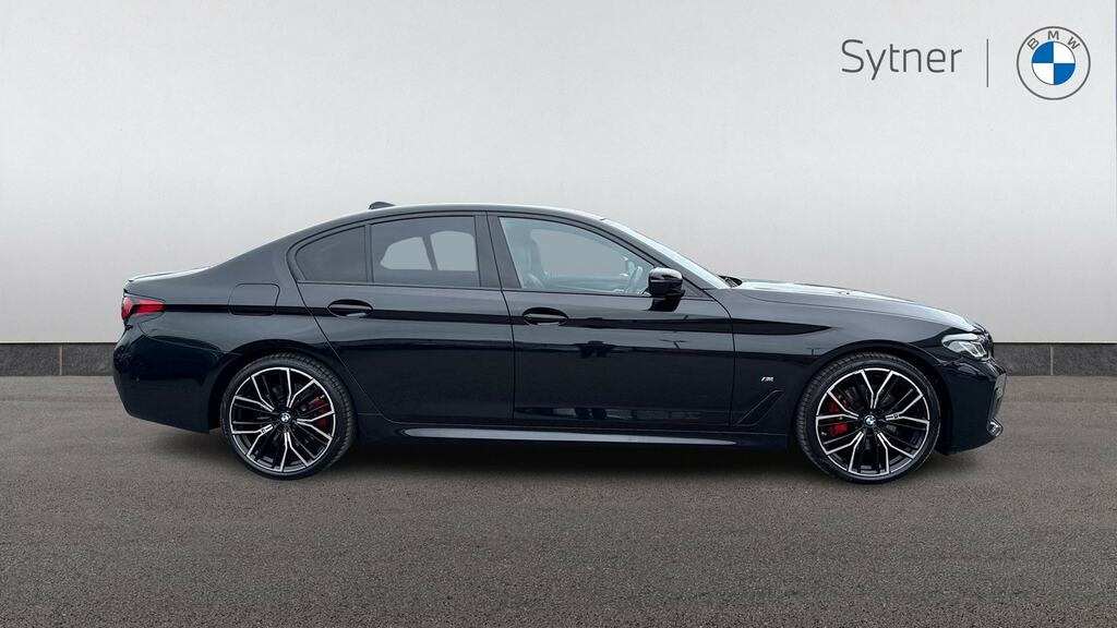 BMW 5 Series 520D Mht M Sport Step Pro Pack VN23JWW Black #3