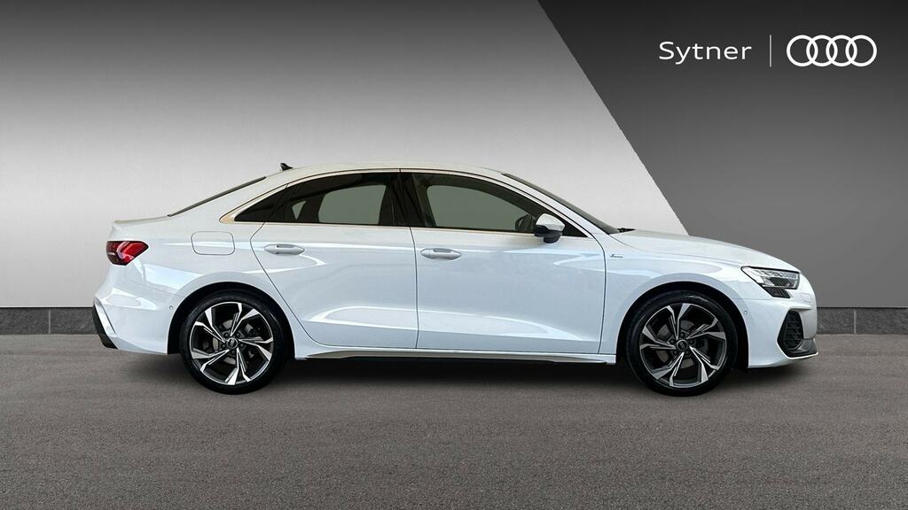 Audi A3 35 Tfsi S Line S Tronic Tech Pack YJ74NJD White #4
