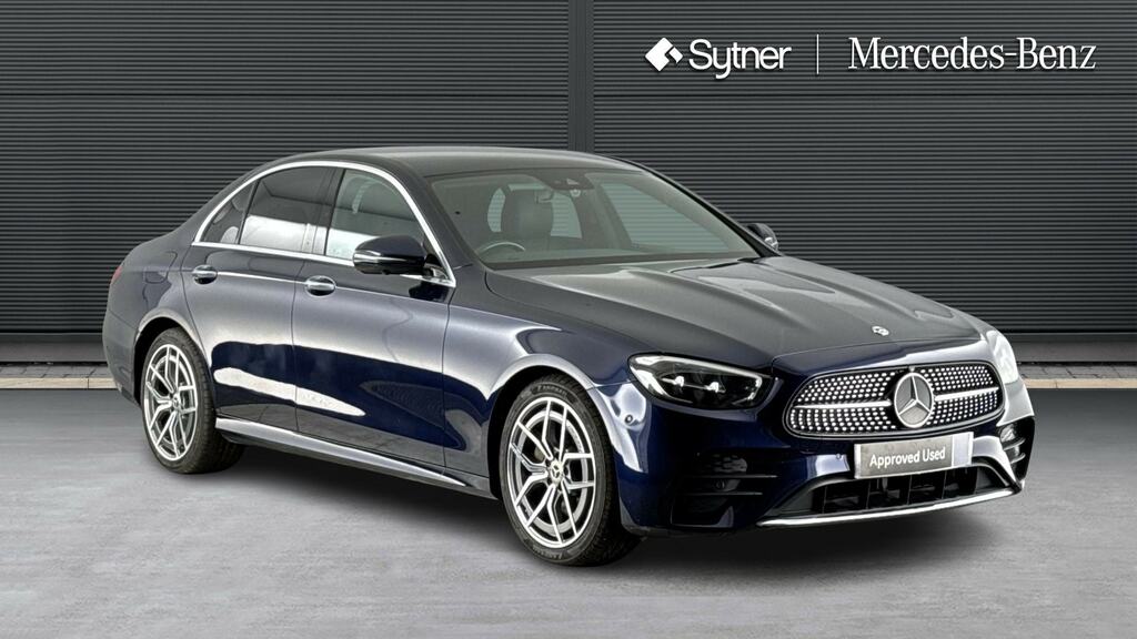Mercedes-Benz E Class E220d 200 Amg Line Premium 9G-tronic Blue