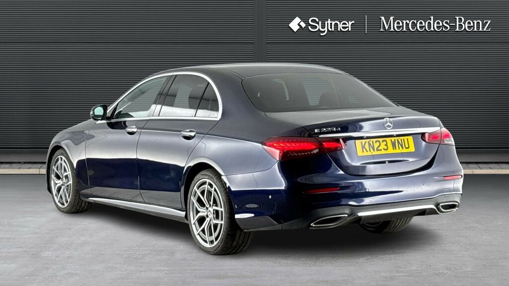 Mercedes-Benz E Class E220d 200 Amg Line Premium 9G-tronic KN23WNU Blue #2