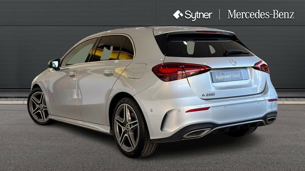 Mercedes-Benz A Class A200 Amg Line Executive YK73NZT Silver #2